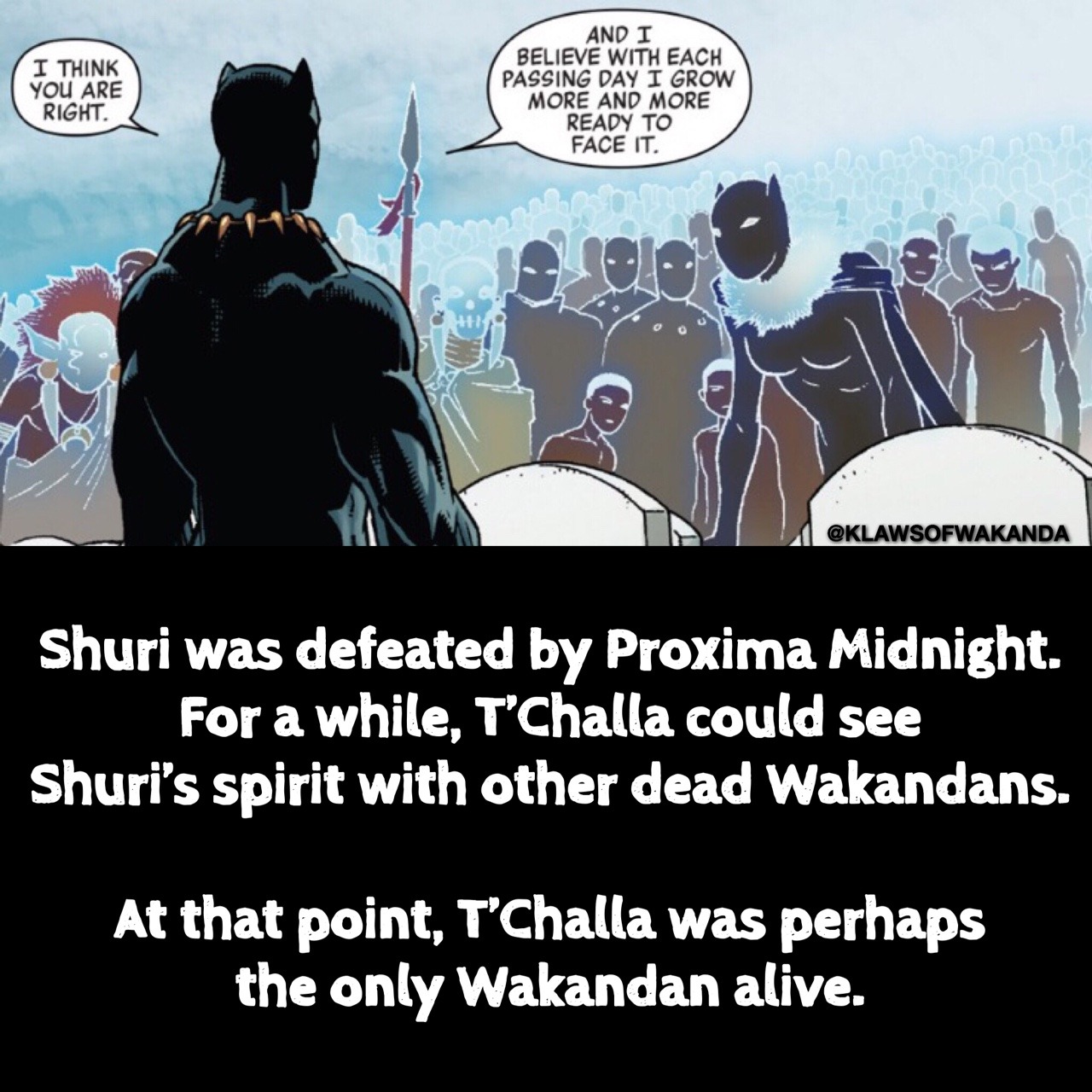 klawsofwakanda:  Shuri’s Death: Comics Vs MCU
