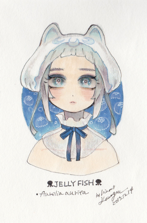 2016.1 ゲリラドローイング 冬の海の月 by hima://KAWAGOE web