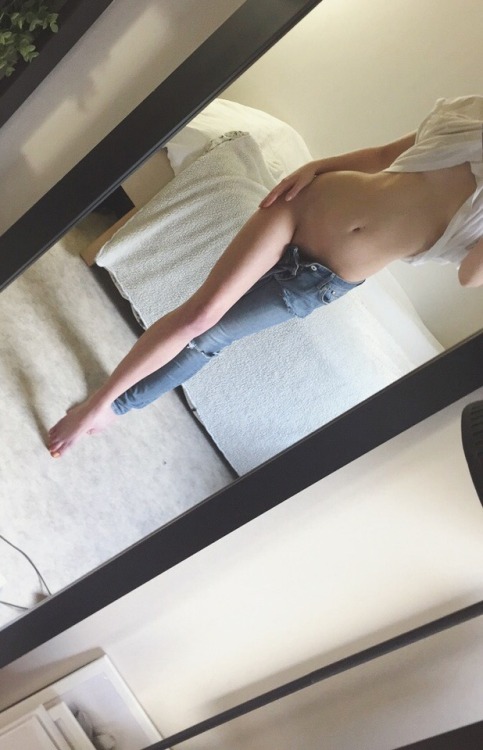 Porn Pics josephinite: 🌿blue jeans, white shirt