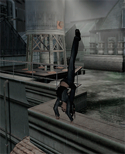 trentkurtis:  Lara, can’t you just climb like a normal person? 