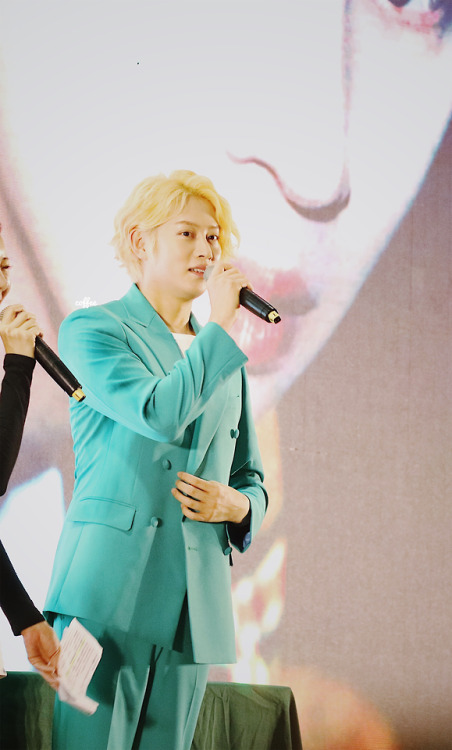 190928 Heechul | Fanmeeting in Qingtao  © 丧气又暴躁but我喜欢你