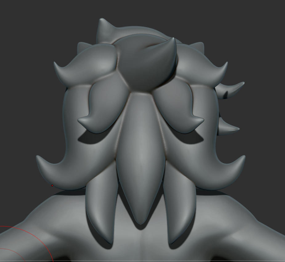 endlessillusionx:  Commission model wip 2Link