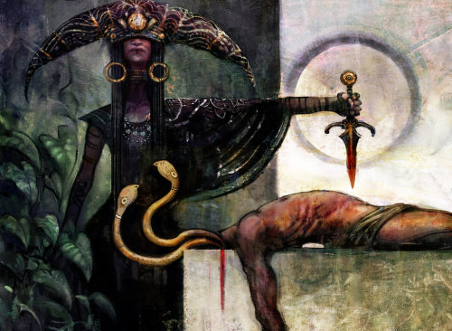 meanwhilebackinthedungeon:  – Seb McKinnon  Rite of the Serpent