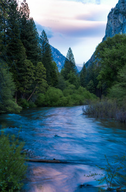 90377: Twilight on South Fork by Michael