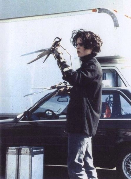 sweetjohnnydepp - Johnny Depp for Edward Scissorhands (1990)