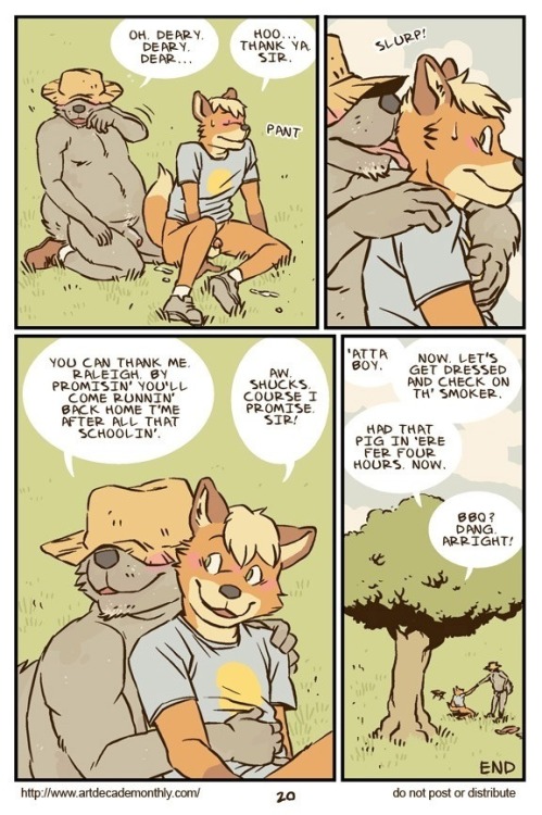 Porn gay-furry-comics:  “Lovin’ Tree” {2/2} photos