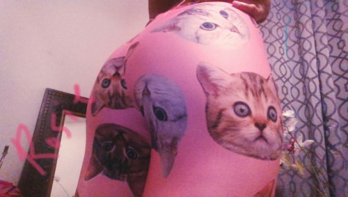 Kitty leggings. adult photos