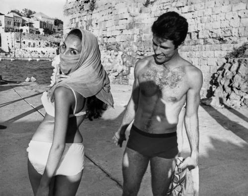 steroge:  Beirut, 1965; Photo by Raymond DepardonUpdate: According to new  info, the location in this photo is actually Jbeil (aka Byblos), not Beirut - which seems just right compared to this pic. Thanks for the correction.