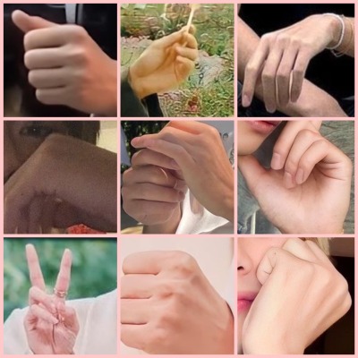 taetae’s hand