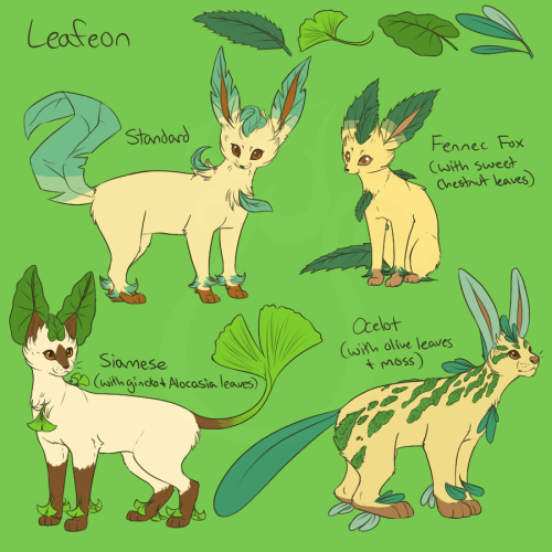 cheeziesart:Eeveelution variations!PLEASE porn pictures