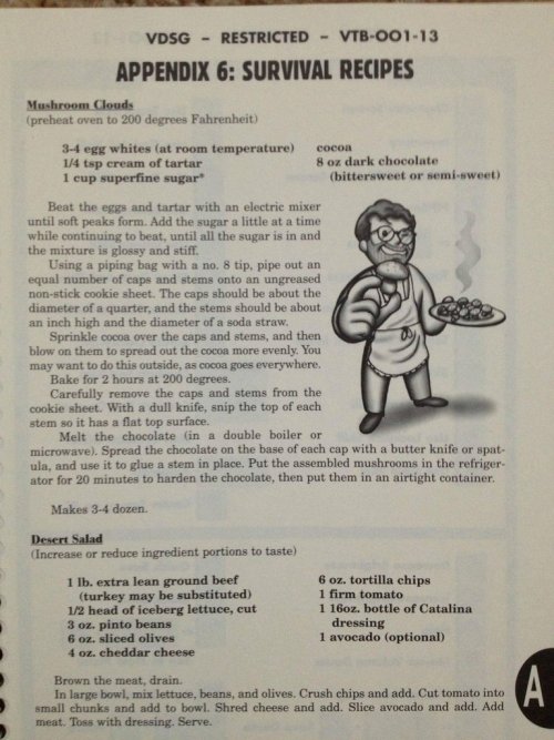 gamershaunt:Selections from the original Fallout’s Instruction Manual