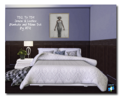 TS2 To TS4 Jonesi's & LeeHee's Bed Blankets - Tumbex