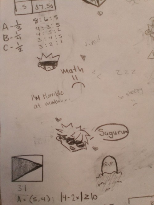 I Lost My Goddamn Mind Exams So Here's Some Of The Absolutely CRACKED Doodles I Created