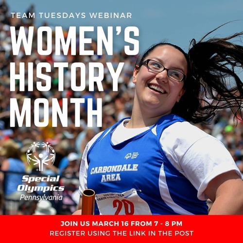 Reposted from @specialolympicspennsylvania Please join us in recognizing and celebrating Women&rsquo
