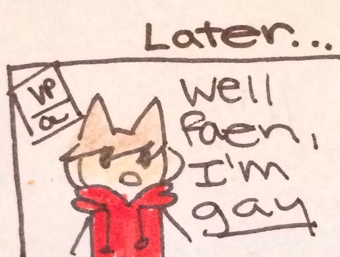 a-wolfs-art-blog: Day 2:High schoolDay 3: Realization My excuse of not drawing the