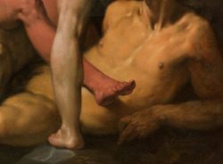 achasma:  Details from The Fall of the Titans by Cornelis van Haarlem.