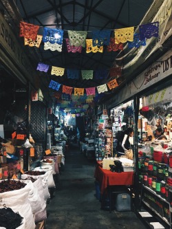 licca-quintero:  Un mercado en Oaxaca, México. 