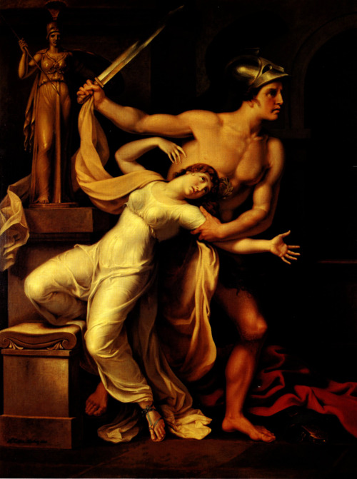 troades: Ajax and Cassandra Johann Heinrich Wilhelm Tischbein