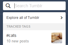 How to track tags on tumblrsince people asked and I noticed tumblr removed any intuitive