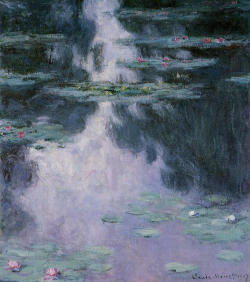 lonequixote:  Water Lilies (Nympheas) ~ Claude