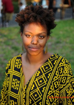 damionkare:  Afropunk 2014 Fort Greene, Brooklyn Photographer: Damion Reid IG: @BOTBW2013  I love that shirt! The woman in it is spectacular!