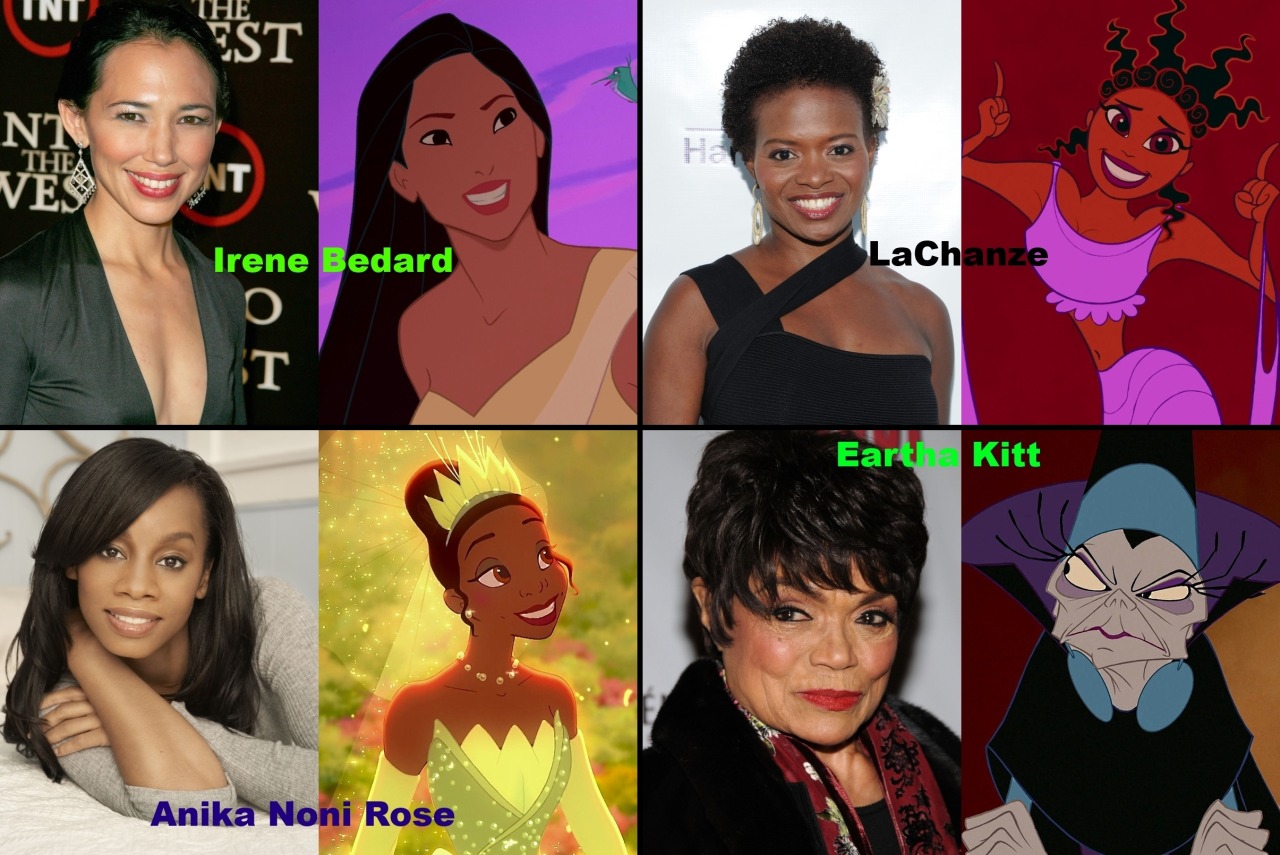 hotdamnitsbam:  lake-hold:   Women of color and the Disney characters they have played.