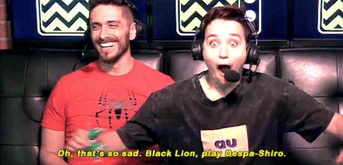 showcaseshirley17: Oh, that’s so sad. Black Lion, play Despa-Shiro. [x] [4/ 4]