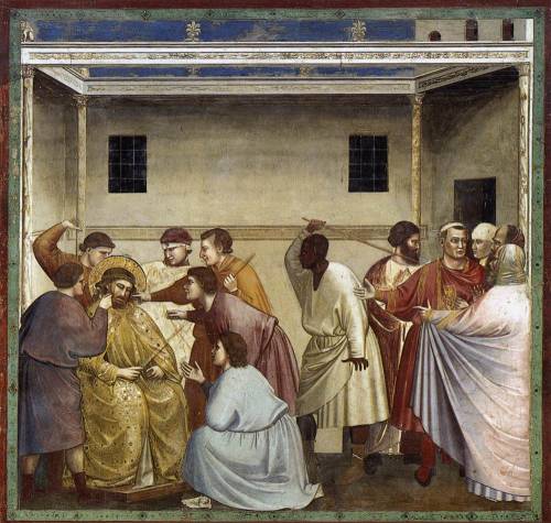 Flagellation, 1306, Giotto Di BondoneMedium: fresco