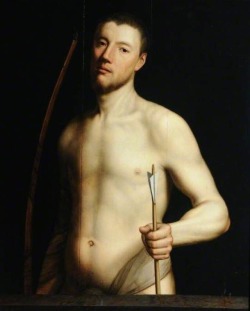 splendidgeryon: henrymillerfineartAntonis Mor (1517-1577), St Sebastian, c.1550. A truly great Sebastian from the Flemish painter.   [reposted from https://instagram.com/p/BiJA2YzHuLF/] 