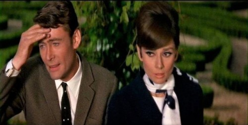 myfavoritepeterotoole: Peter O'Toole and Audrey Hepburn (…and her scarf) 邦題は『おしゃれ泥棒』。 大好きなこの映