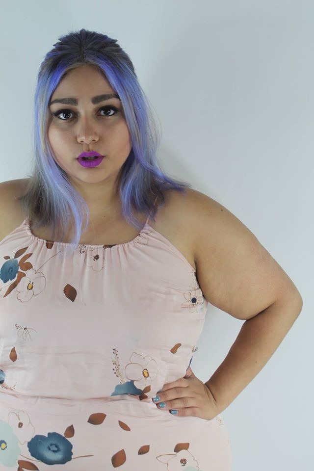 crazyexgalpal:  I am a summer flower. Dress: Tucker NYC Shoes: Manolo Blahnik  Lips: