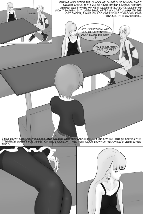 thematriarchyproductions:  Older femdom comic of mine, second half of this first issue comic next.   He’s 18 .