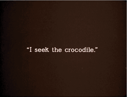 gameraboy:“I seek the crocodile"  Peter Pan (1924)