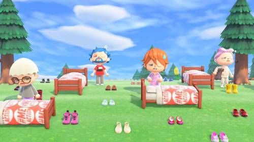 #MillionsMissing Animal Crossing edition:Even in Animal Crossing, we lay out shoes for the people mi