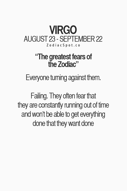 zodiacspot:  What is your greatest fear? Find out here