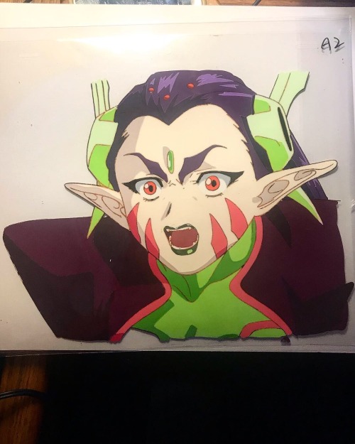 My Small Cel Collection Of Sivil From Macross 7!