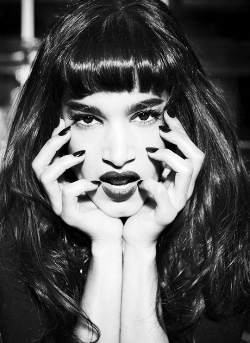 diana-prince:Sofia Boutella photographed by Ellen von Unwerth for Iris Covet Book