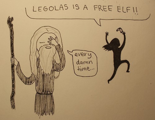 assilikesbowties: then Legolas goes to run through Rivendell naked