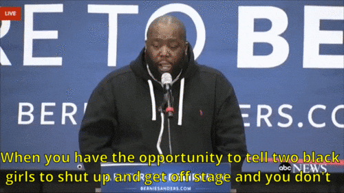 the-connecticut-whale:Killer Mike Explains The Difference Between How Bernie Sanders & Hillary C