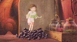 kikisdeliveryservices:  Clumsy Chihiro! for yuyugogo!