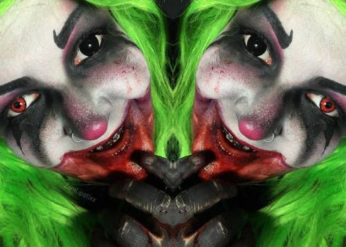 Have you guys seen my Psycho Clown tutorial?Check the link in my bio for my latest tutorial and se