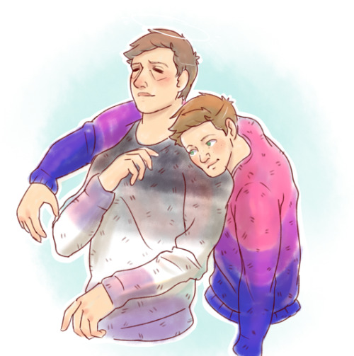 my-wayward-son-carry-on:ace!cas bi!dean doodle :3