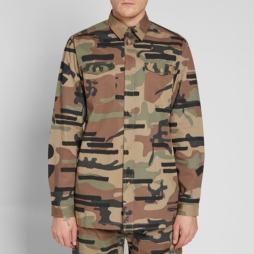 MAHARISHI CAMO MIL OVERSHIRT &amp; PANTS