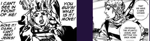 occultaro:  First and last pieces of dialogue from the Jojos, parts 1-7