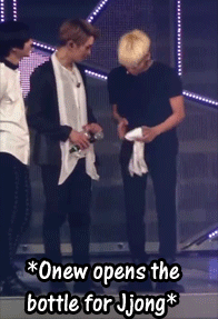 letstalkaboutjinki:  When Tae ships Jongyu… Jongyu pls part 2. part 1,3,4 cr. Lovely Onew