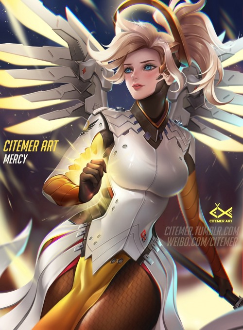 art-of-cg-girls:  MERCY by citemer