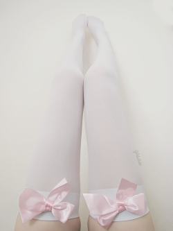 I Love Wearing White Tights!