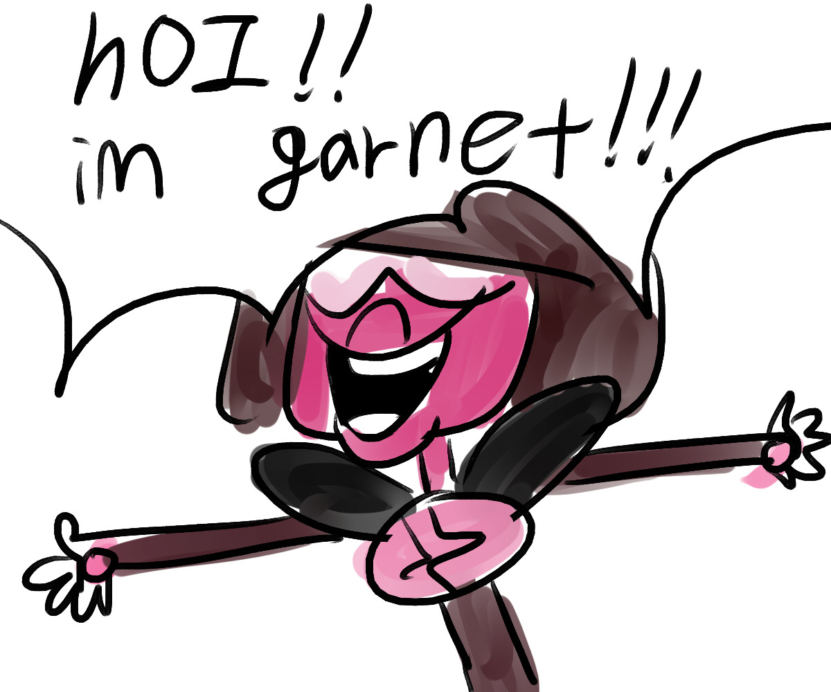jessified-sfw:  Steven Universe and Undertale silly crossover.  hOI!!!!! weare the….CRYSTALGEMS!!!!!!!!!!!!!!!