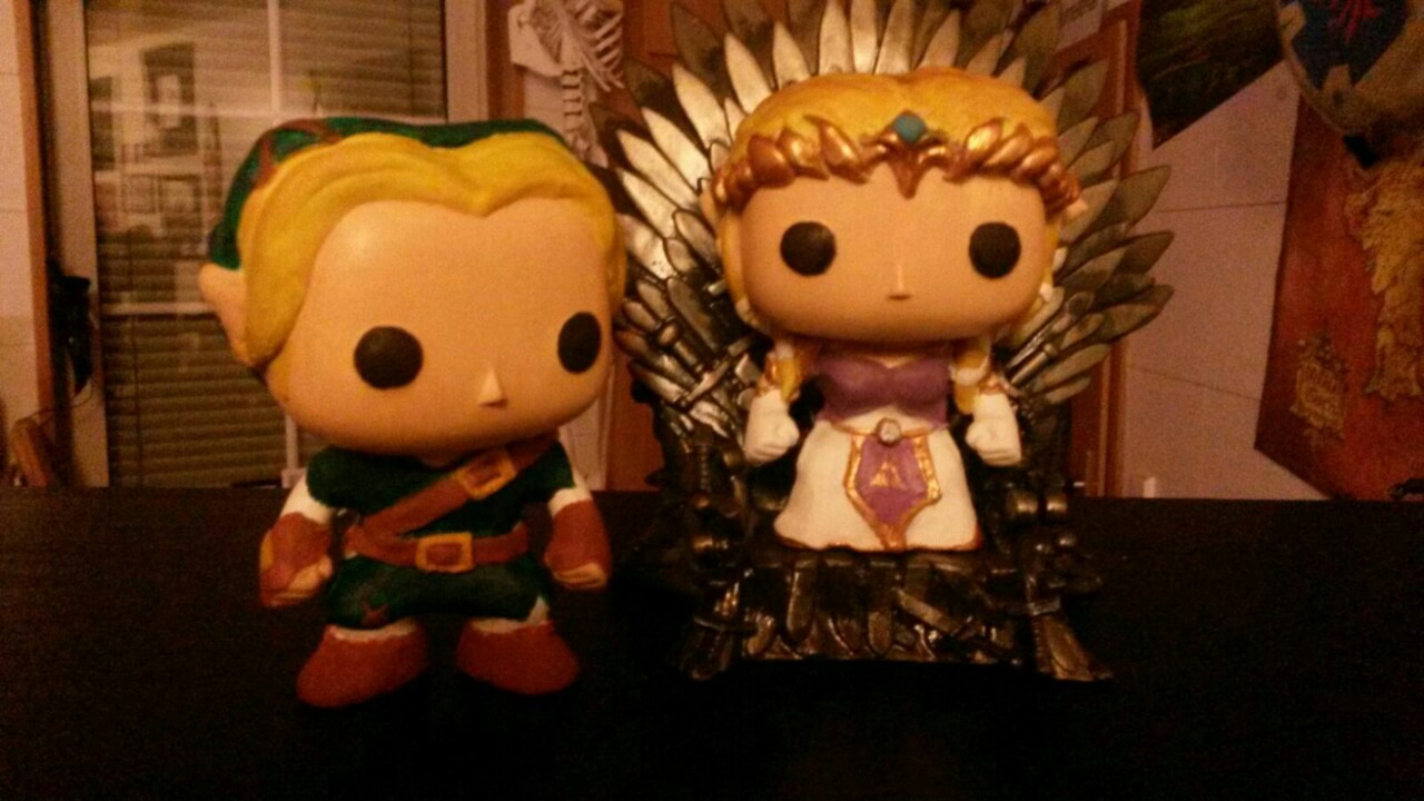 Custom Zelda Funko Pop  Custom funko pop, Pop vinyl figures