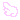 pink left angel wing